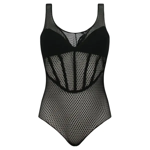 Боди стандартной формы Elisabetta Franchi, черный
Боди стандартной формы Elisabetta Franchi, черный