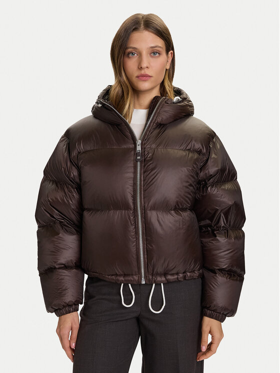 Пуховик regular fit WW0WW46541 Tommy Hilfiger, коричневый
Пуховик regular fit WW0WW46541 Tommy Hilfiger, коричневый