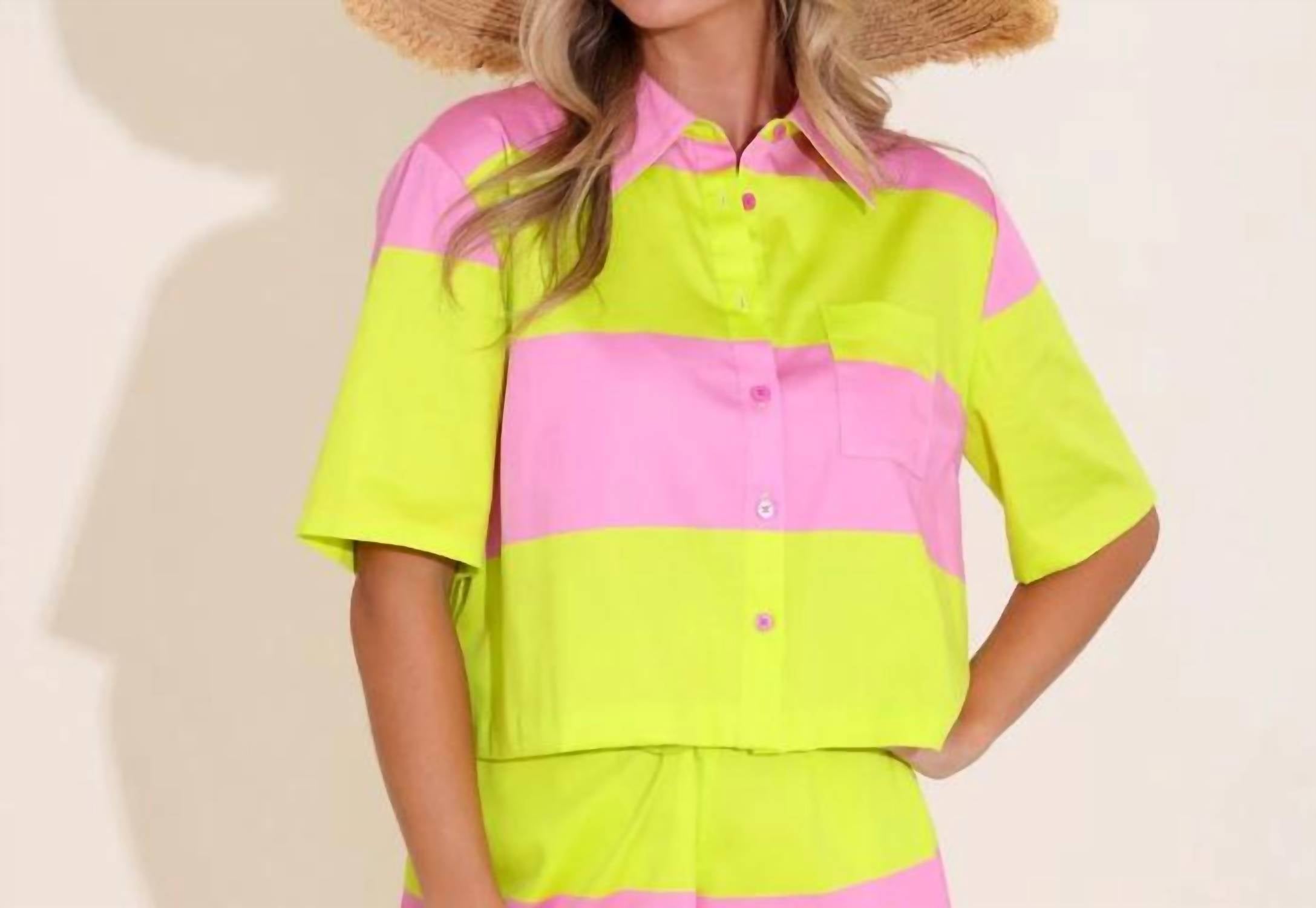 Кабана полосатый топ в желтом Alden Adair
Кабана полосатый топ в желтом Alden Adair