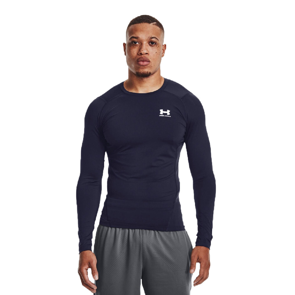Спортивный топ Under Armour HeatGear Armour Comp Long Sleeve, нави синий
Спортивный топ Under Armour HeatGear Armour Comp Long Sleeve, нави синий
