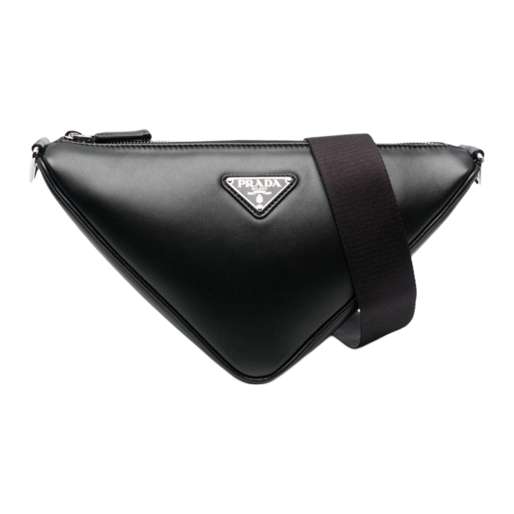 PRADA Треугольная кожаная сумка через плечо, кроссбоди мужская black
PRADA Треугольная кожаная сумка через плечо, кроссбоди мужская black