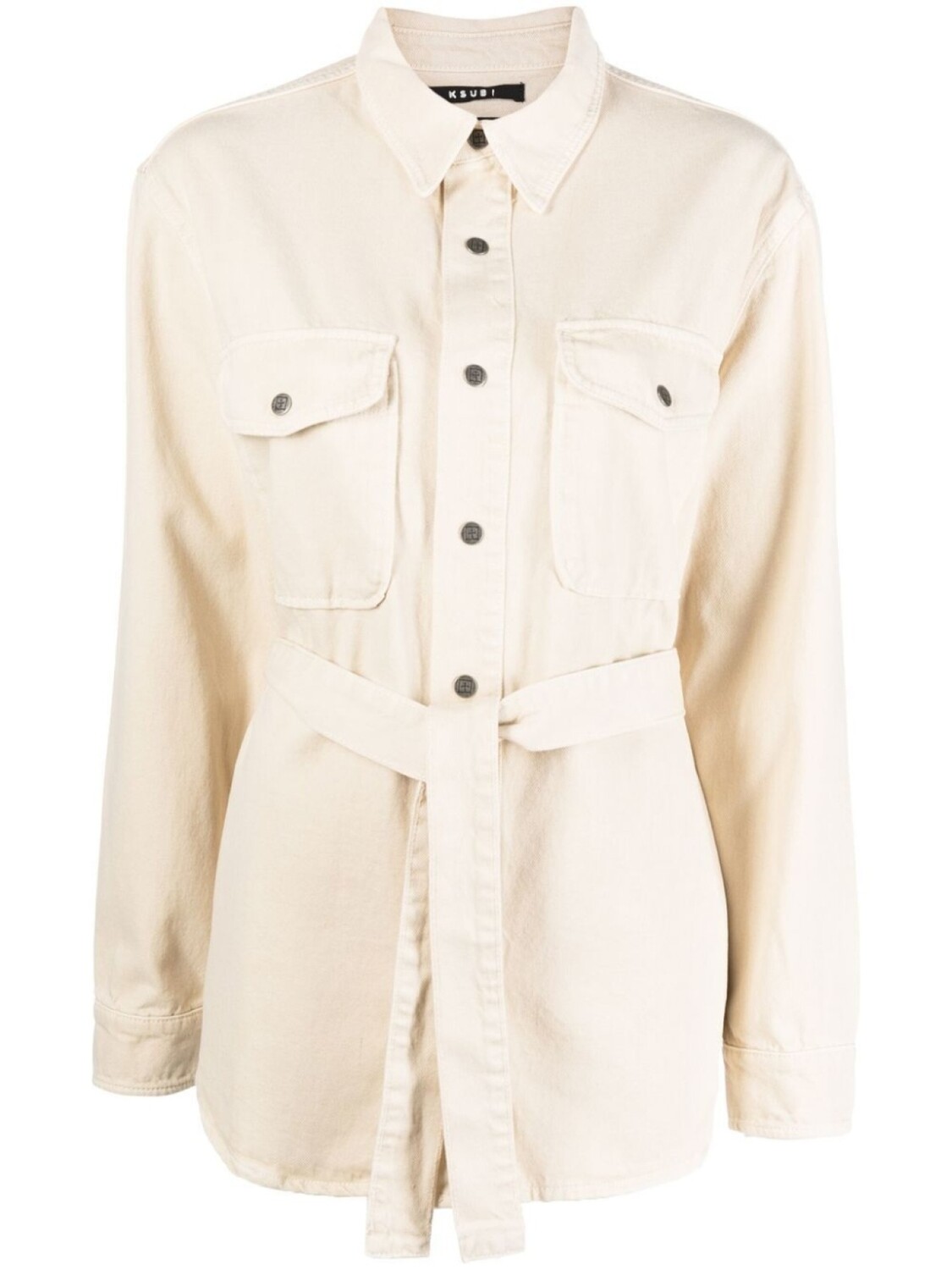 Ksubi пальто Voyager с поясом, нейтральный цвет 
Ksubi пальто Voyager с поясом, нейтральный цвет