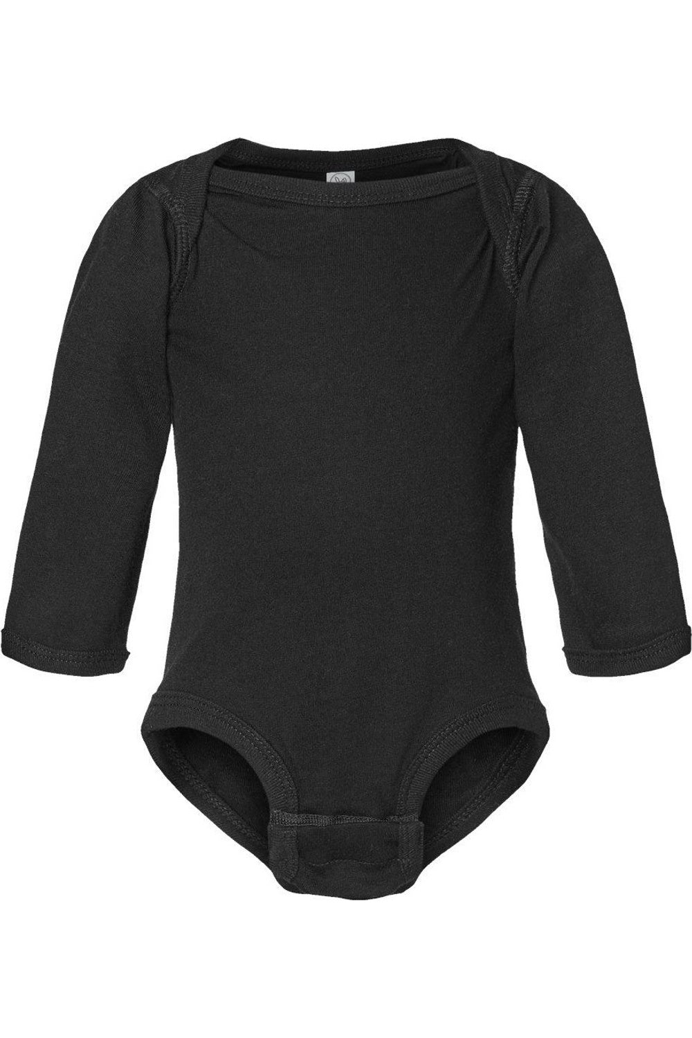 Rabbit Skins Детский комбинезон из тонкого джерси с длинными рукавами, черный
Rabbit Skins Детский комбинезон из тонкого джерси с длинными рукавами, черный