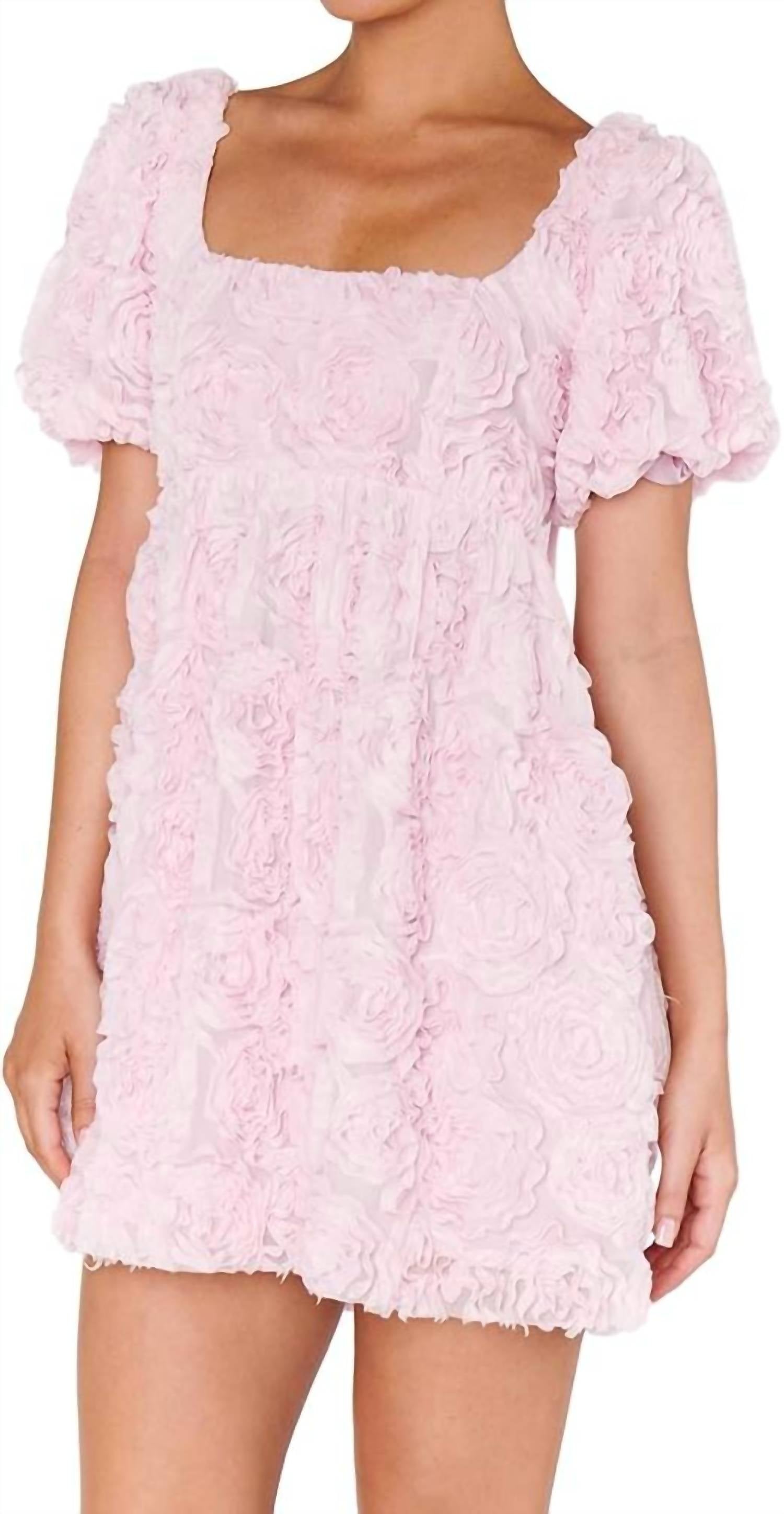 Show Me Your Mumu Платье Smitten Baby Doll из розовой сетки с розетками
Show Me Your Mumu Платье Smitten Baby Doll из розовой сетки с розетками