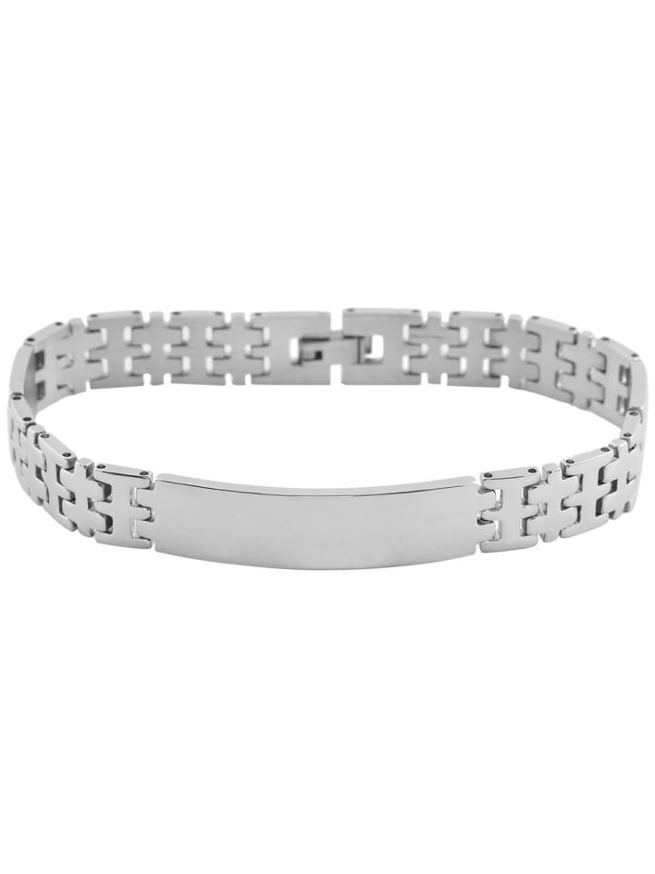 Adeliás Браслет унисекс - браслет из нержавеющей стали, 20 см, серебристый
Adeliás Браслет унисекс - браслет из нержавеющей стали, 20 см, серебристый