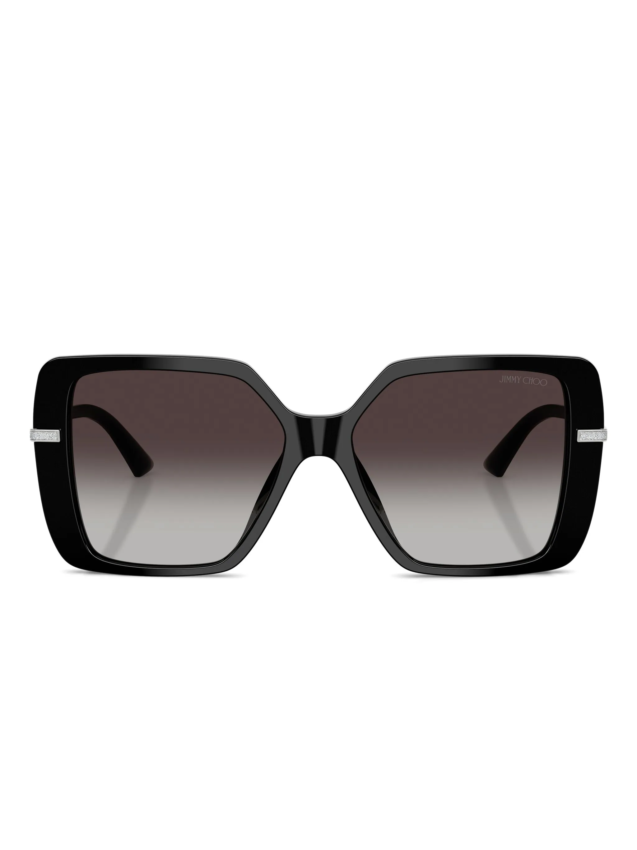 Декорированные солнцезащитные очки в геометричной оправе Jimmy Choo Eyewear, черный
Декорированные солнцезащитные очки в геометричной оправе Jimmy Choo Eyewear, черный