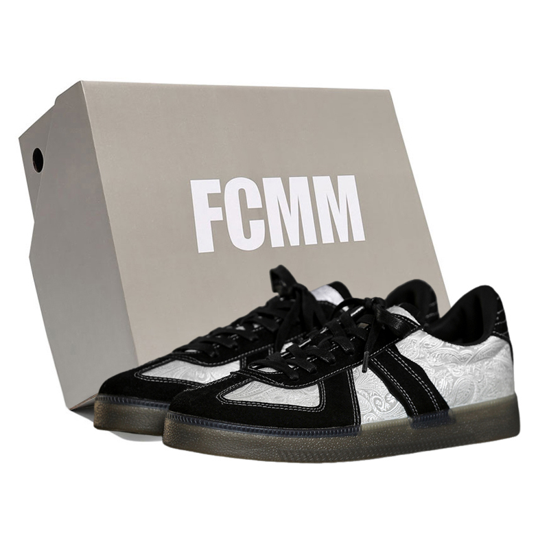 FCMM Низкие мужские кроссовки для скейтбординга, черно-белые
FCMM Низкие мужские кроссовки для скейтбординга, черно-белые
