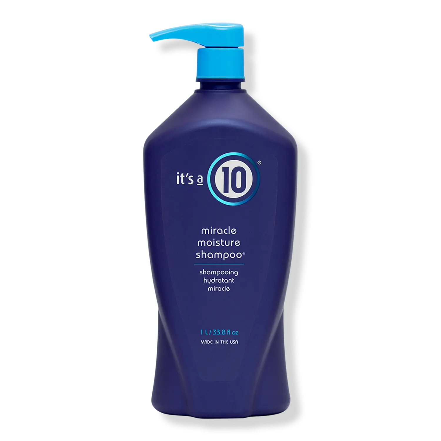 Увлажняющий шампунь для ежедневного применения Miracle Moisture It's A 10, 33.8 oz
Увлажняющий шампунь для ежедневного применения Miracle Moisture It's A 10, 33.8 oz