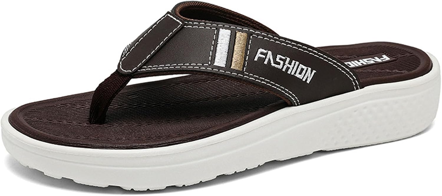 Мужские шлепанцы на платформе с поддержкой свода стопы, повседневные скользящие горки, нескользящие легкие, мягкие плоские стринги из пены Eva, пляжные горки для повседневного использования Dfhaslkle, коричневый
Мужские шлепанцы на платформе с поддержкой свода стопы, повседневные скользящие горки, нескользящие легкие, мягкие плоские стринги из пены Eva, пляжные горки для повседневного использования Dfhaslkle, коричневый