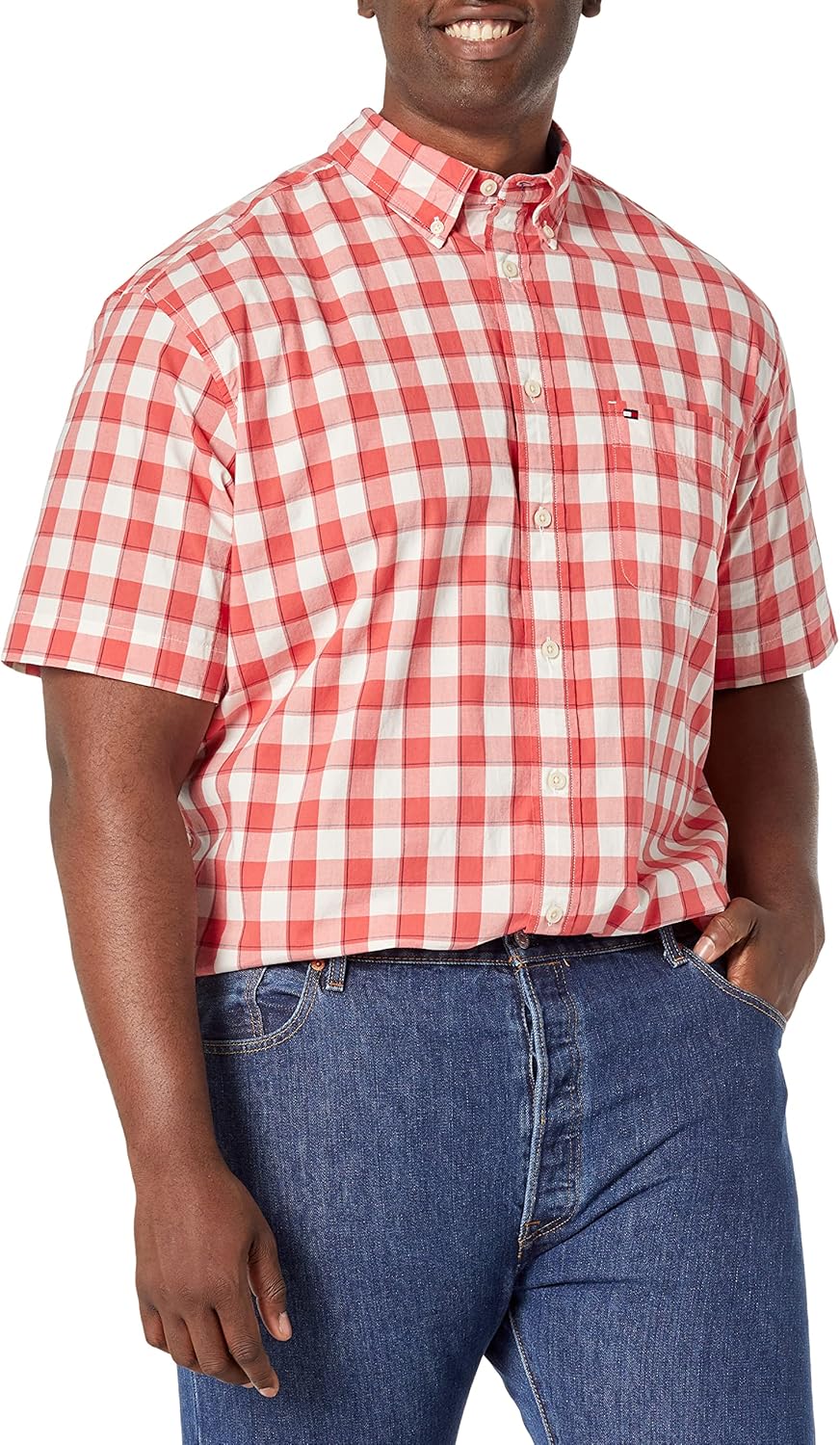 Tommy Hilfiger Mens Bt Dover Leaf Print Ss Cf, Orange Zing
Tommy Hilfiger Mens Bt Dover Leaf Print Ss Cf, Orange Zing