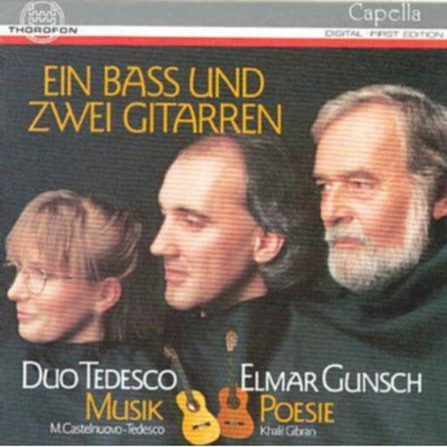 CD диск Castelnuovo Tedesco / Duo Tedesco: Ein Bass U Zwei Guitar 
CD диск Castelnuovo Tedesco / Duo Tedesco: Ein Bass U Zwei Guitar
