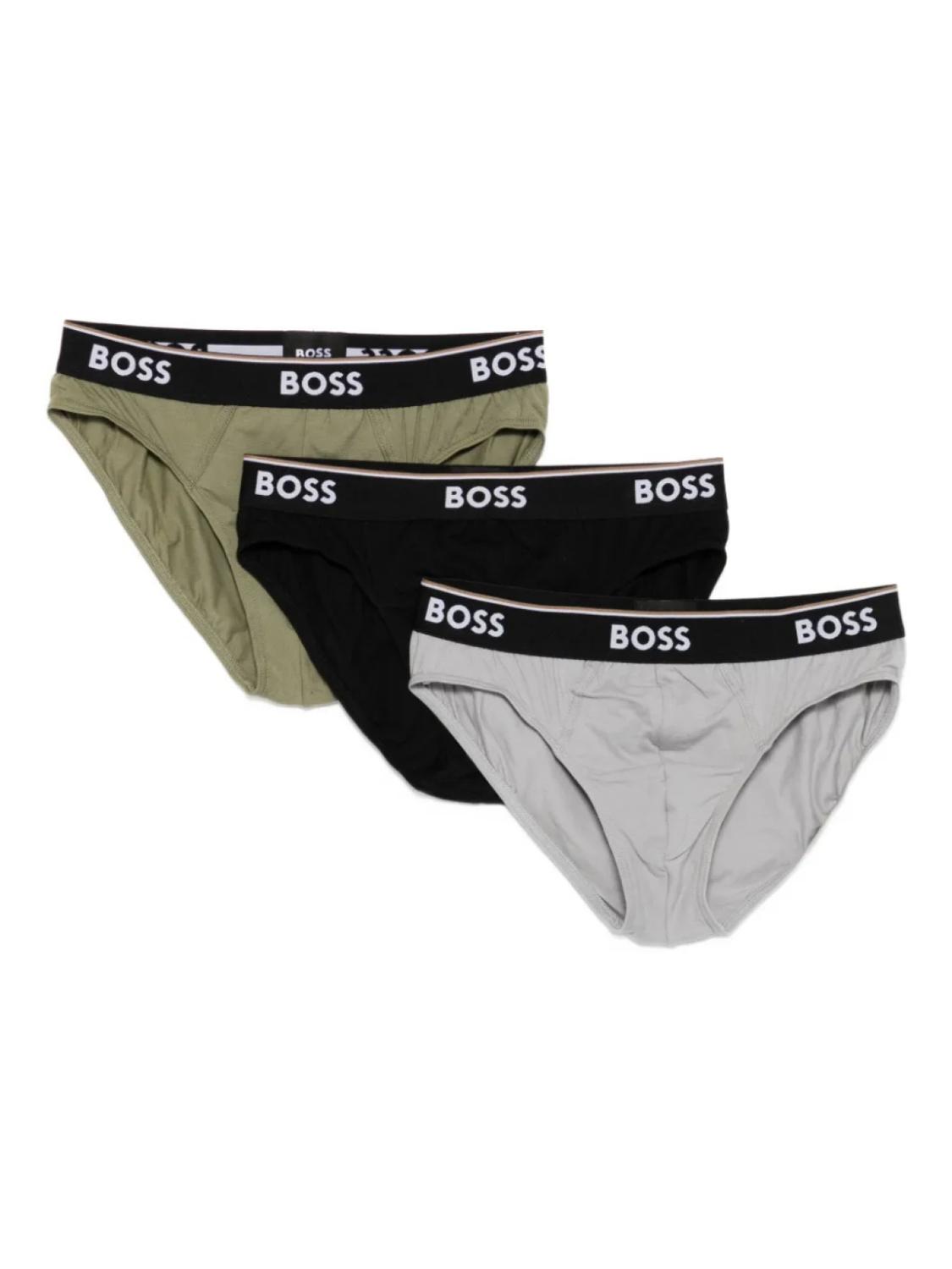 Трусы с логотипом BOSS (набор из трех шт.), черный
Трусы с логотипом BOSS (набор из трех шт.), черный