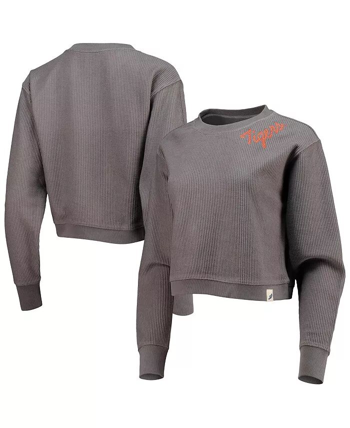 Женская укороченная толстовка-пуловер Clemson Tigers Corded Timber цвета уголь League Collegiate Wear
Женская укороченная толстовка-пуловер Clemson Tigers Corded Timber цвета уголь League Collegiate Wear
