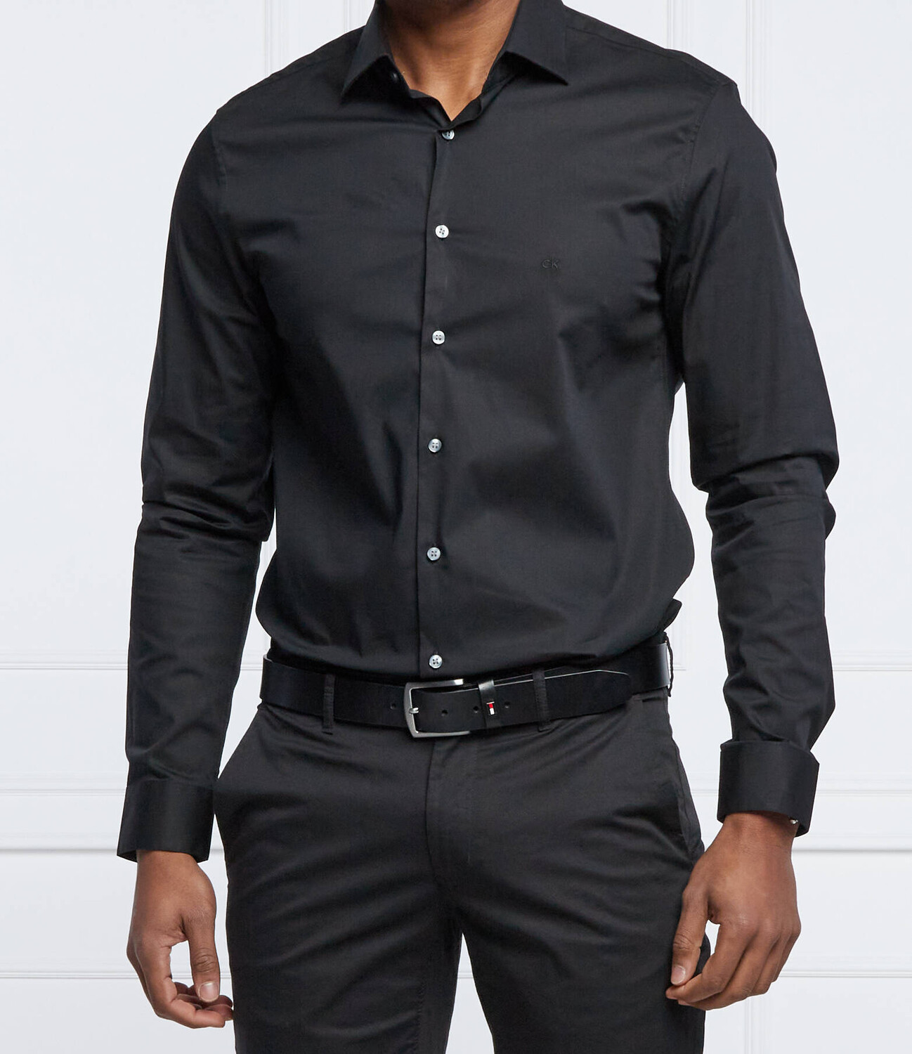 Рубашка Calvin Klein slim fit, черный
Рубашка Calvin Klein slim fit, черный