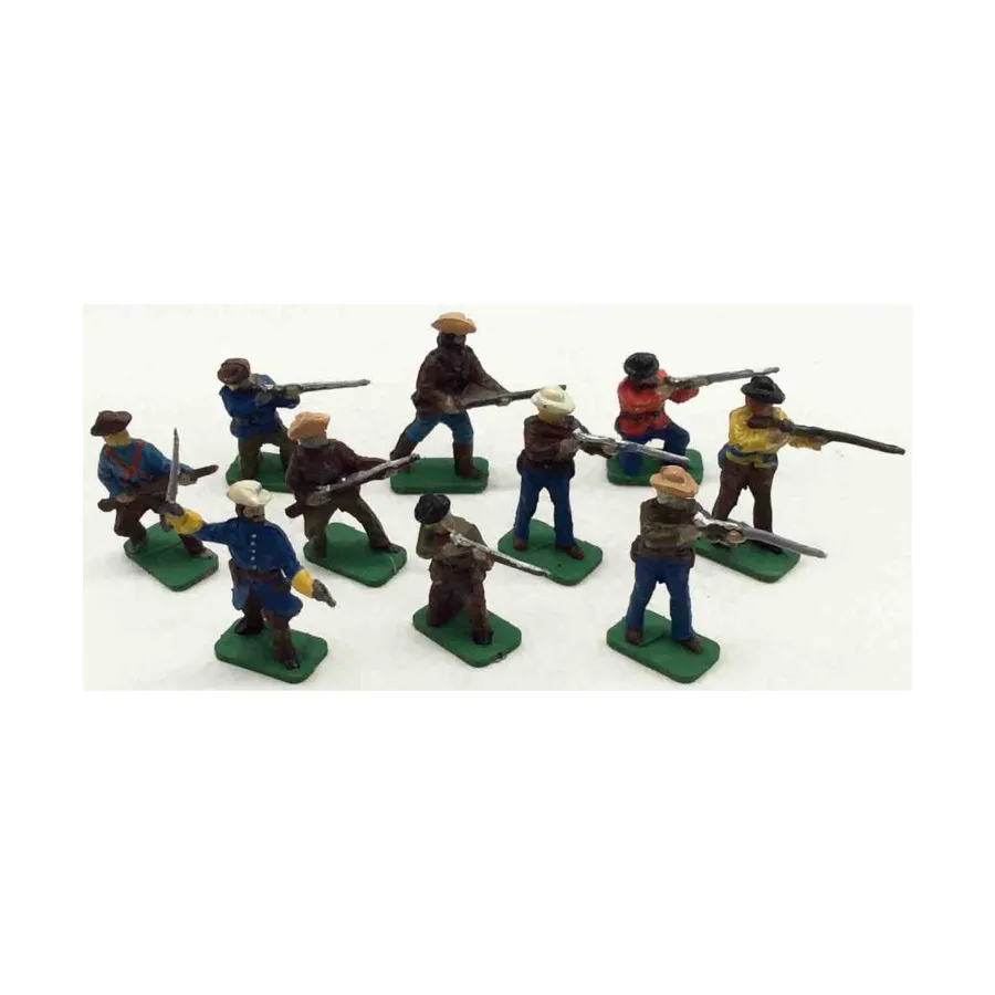 Ковбойская коллекция №1, Miscellaneous Historical Miniatures - Loose Miniatures (15mm) (Unidentifiable Manufacturer)
Ковбойская коллекция №1, Miscellaneous Historical Miniatures - Loose Miniatures (15mm) (Unidentifiable Manufacturer)