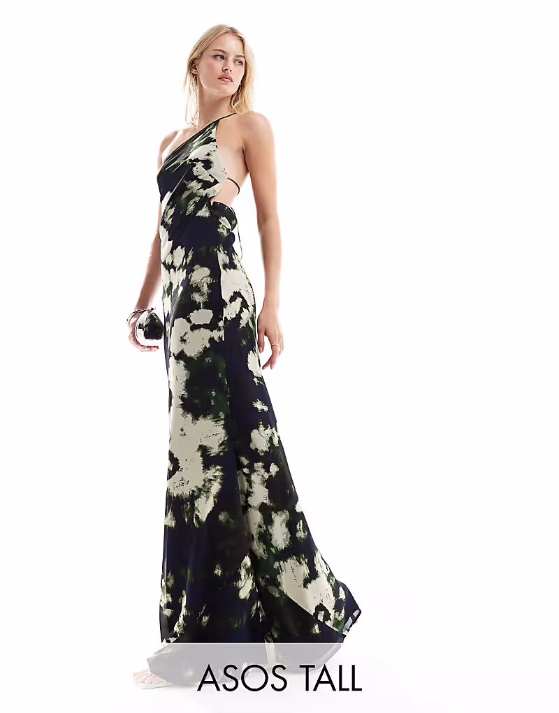 ASOS DESIGN Длинное платье макси на одно плечо с открытой спиной и черным абстрактным принтом ASOS Tall
ASOS DESIGN Длинное платье макси на одно плечо с открытой спиной и черным абстрактным принтом ASOS Tall