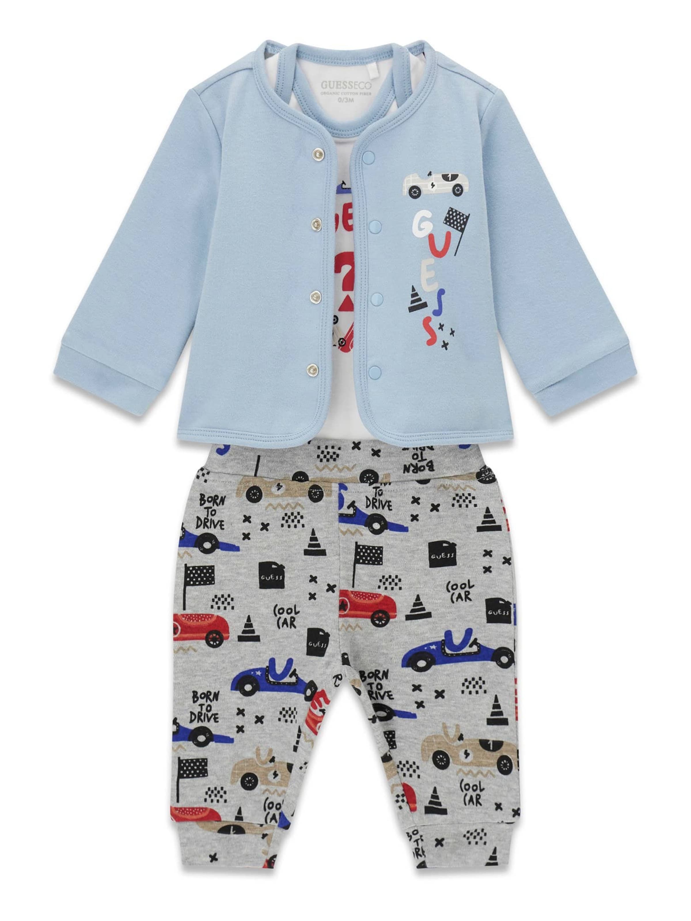GUESS Набор в цвете Sky Blue, Dark Blue
GUESS Набор в цвете Sky Blue, Dark Blue
