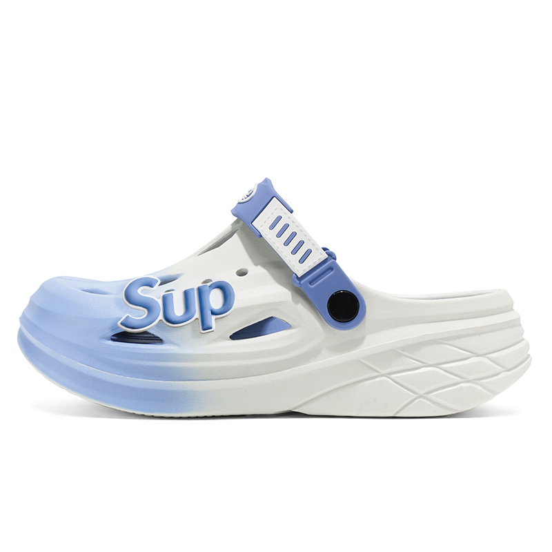 KLAOSD Клоги унисекс бело-голубые, цвет White Blue 
KLAOSD Клоги унисекс бело-голубые, цвет White Blue
