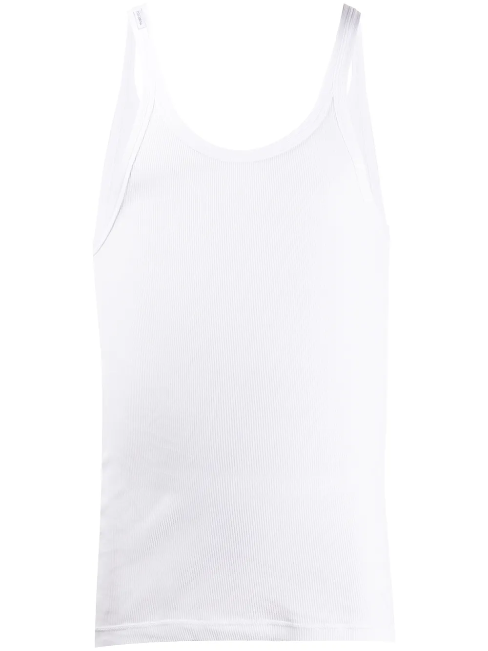 Топ без рукавов в рубчик DOLCE & GABBANA, белый
Топ без рукавов в рубчик DOLCE & GABBANA, белый