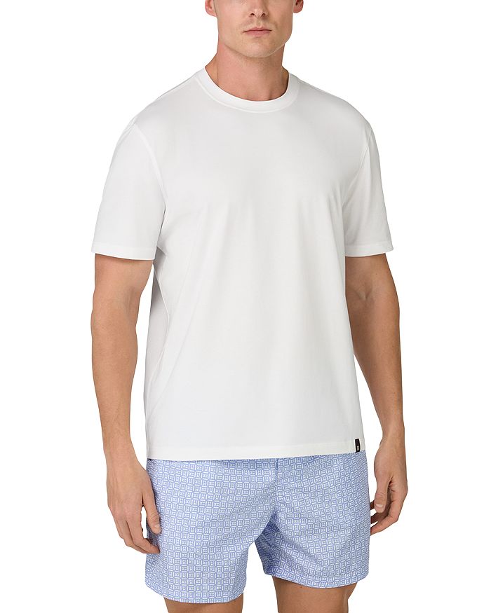 Футболка с эластичным круглым вырезом Boggi Milano, белый
Футболка с эластичным круглым вырезом Boggi Milano, белый