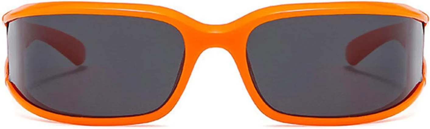 Модные солнцезащитные очки-обтекатели для женщин и мужчин, футуристические прямоугольные солнцезащитные очки, массивные солнцезащитные очки helena, Black+orange
Модные солнцезащитные очки-обтекатели для женщин и мужчин, футуристические прямоугольные солнцезащитные очки, массивные солнцезащитные очки helena, Black+orange