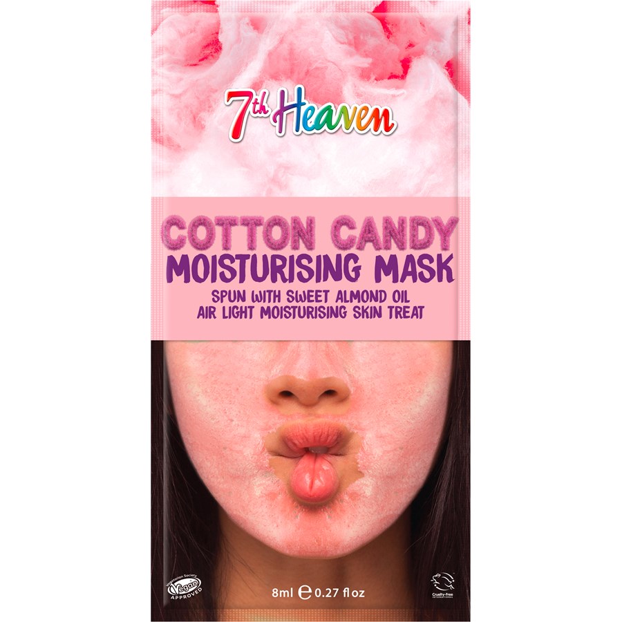 Маска для лица cotton candy 7Th Heaven, вес 12 гр.
Маска для лица cotton candy 7Th Heaven, вес 12 гр.