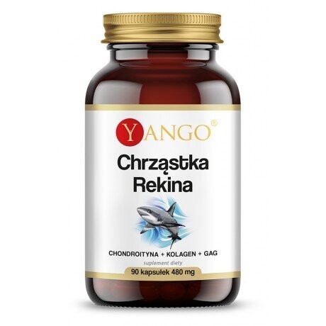 Yango, Shark Cartilage 90 капсул
Yango, Shark Cartilage 90 капсул