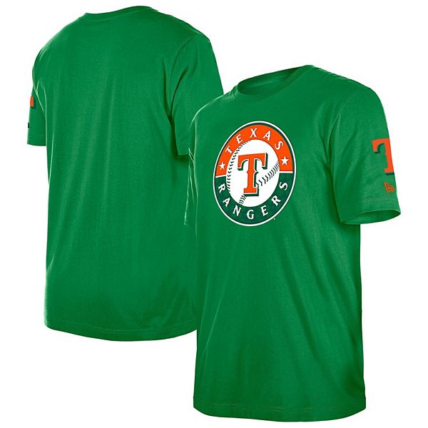 Мужская футболка Kelly Green Texas Rangers St Patrick's Day Shamrock Fill New Era
Мужская футболка Kelly Green Texas Rangers St Patrick's Day Shamrock Fill New Era