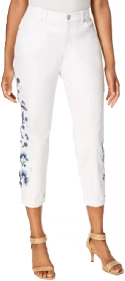 Style & Co. Вышитые укороченные джинсы Boyfriend
Style & Co. Вышитые укороченные джинсы Boyfriend