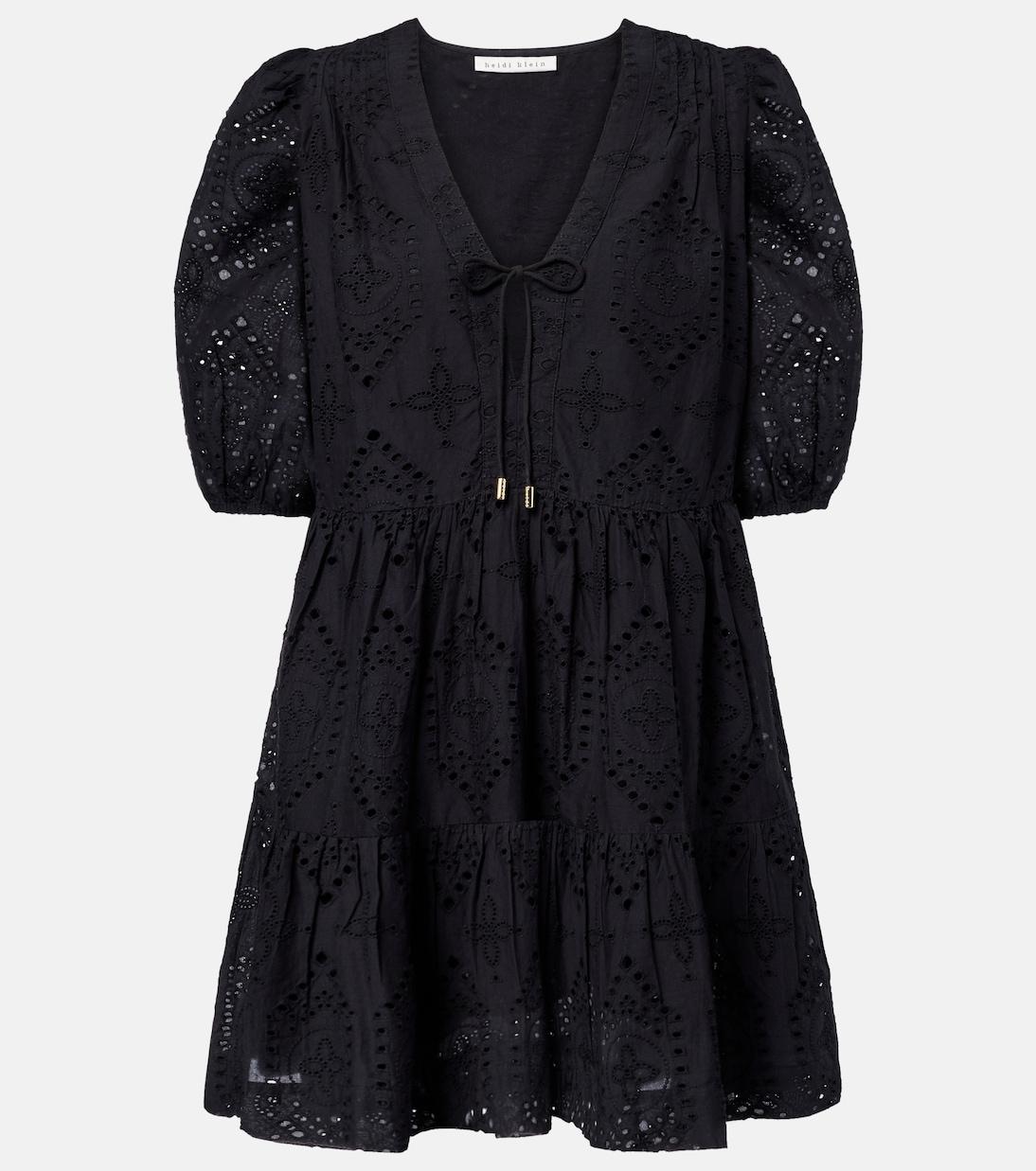 Мини-платье Saint-Tropez с вышивкой ришелье Heidi Klein, Blk-Blk
Мини-платье Saint-Tropez с вышивкой ришелье Heidi Klein, Blk-Blk