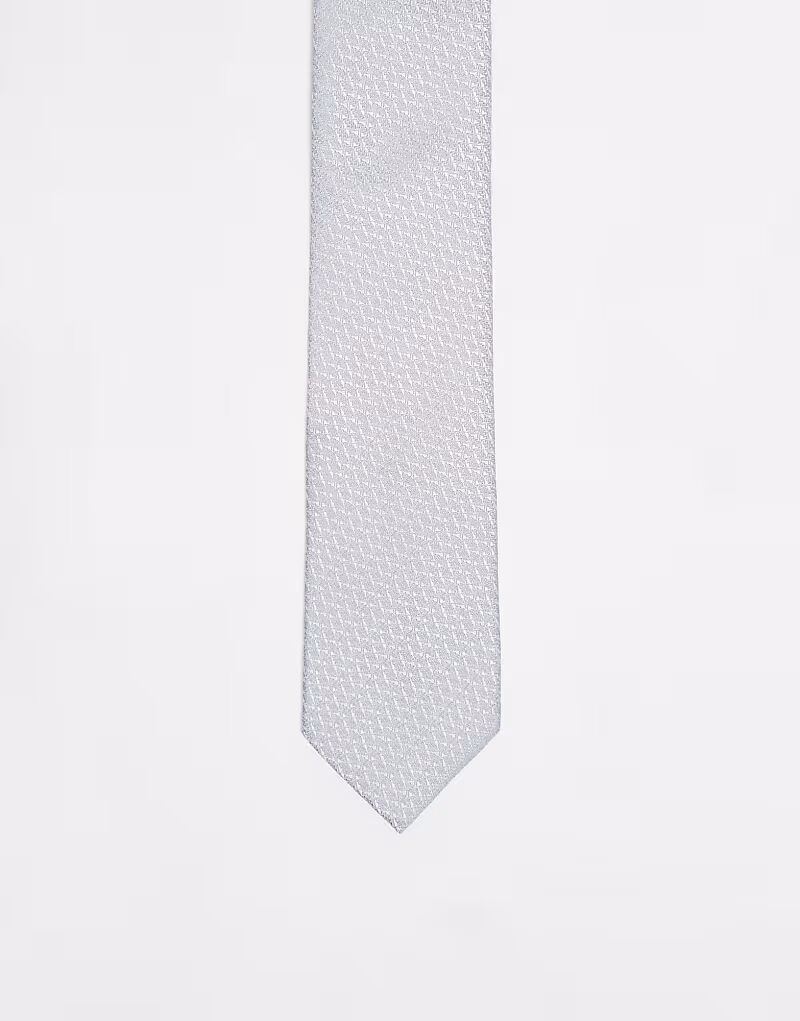 Текстурированный галстук ASOS DESIGN серого цвета
Текстурированный галстук ASOS DESIGN серого цвета