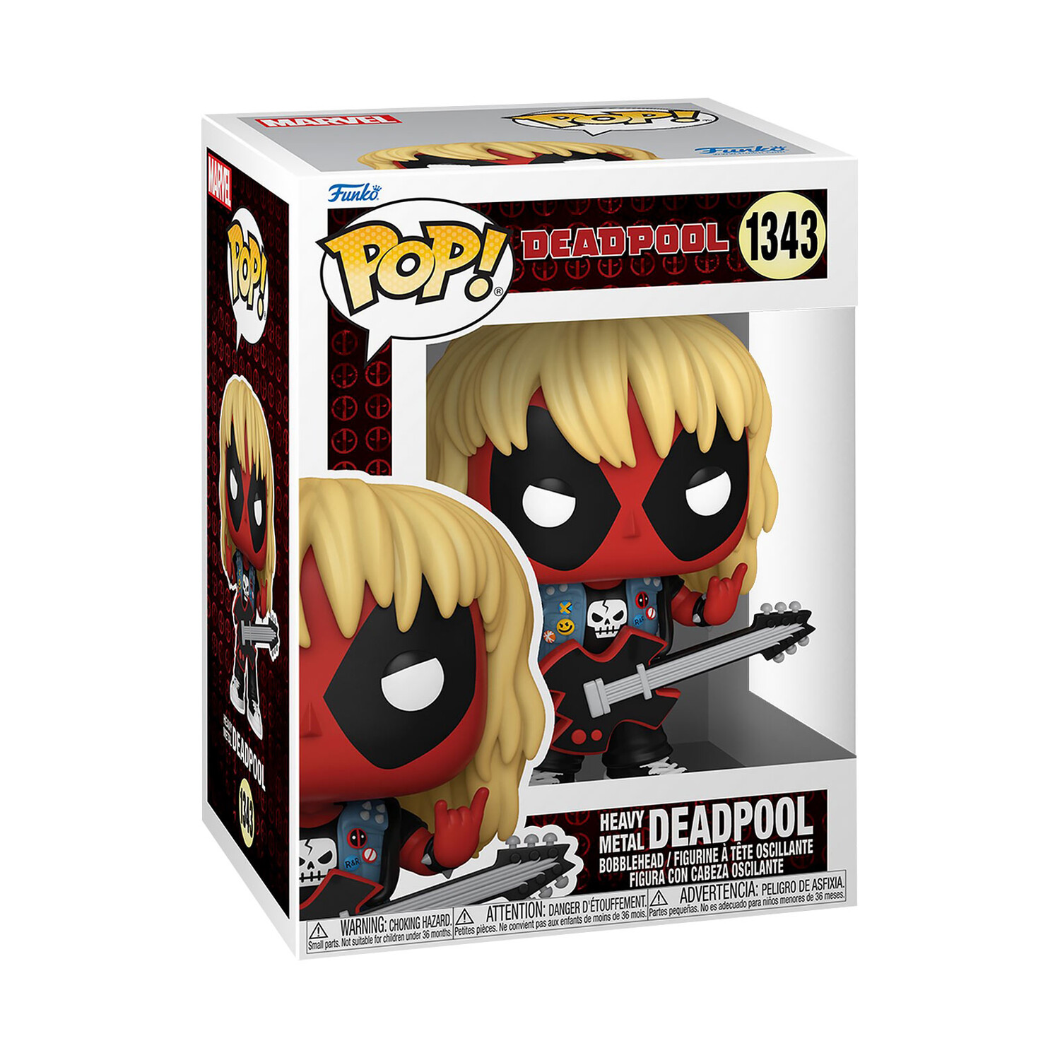 Фигурка Пупса Deadpool Heavy Metal Funko Pop
Фигурка Пупса Deadpool Heavy Metal Funko Pop