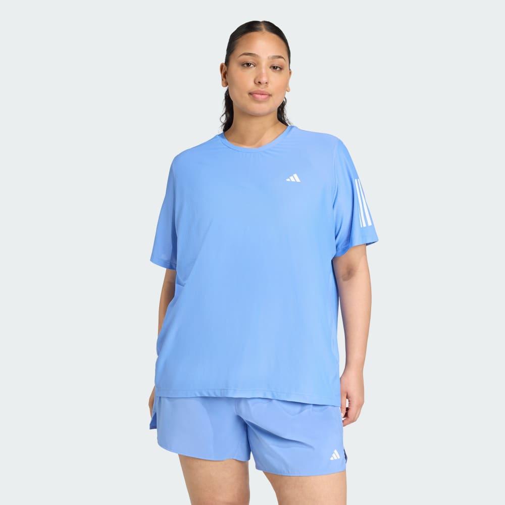 Спортивная футболка Adidas Own The Run Tee (Plus Size), цвет Blue Fusion
Спортивная футболка Adidas Own The Run Tee (Plus Size), цвет Blue Fusion