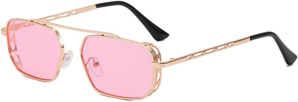 Винтажные красные прямоугольные солнцезащитные очки для женщин в стиле стимпанк с морскими линзами, маленькие металлические солнцезащитные очки для мужчин, защита от ультрафиолета UV400, SUN724 Generic, C4
Винтажные красные прямоугольные солнцезащитные очки для женщин в стиле стимпанк с морскими линзами, маленькие металлические солнцезащитные очки для мужчин, защита от ультрафиолета UV400, SUN724 Generic, C4