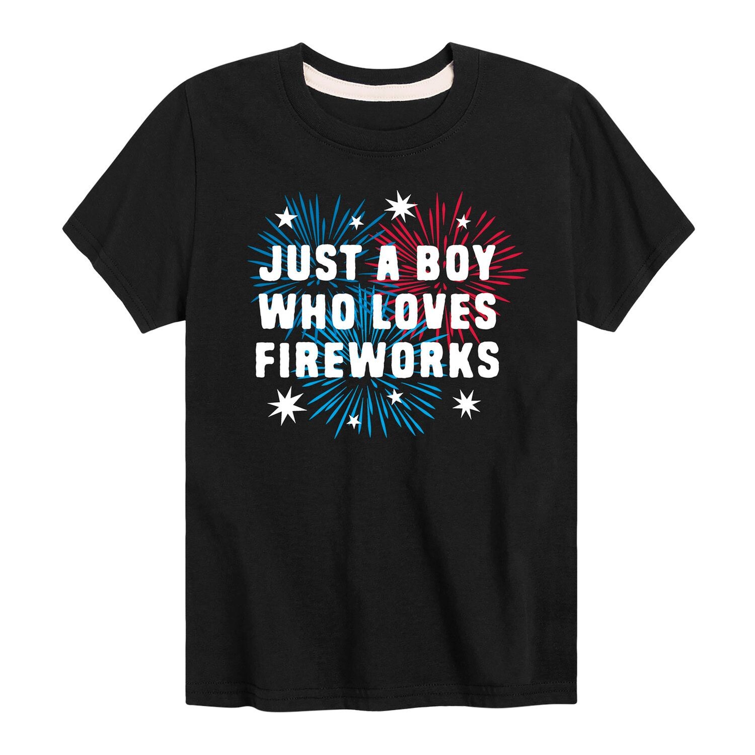 Футболка с рисунком «Просто мальчик, который любит фейерверки» для мальчиков 8–20 лет Licensed Character
Футболка с рисунком «Просто мальчик, который любит фейерверки» для мальчиков 8–20 лет Licensed Character