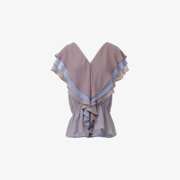 Топ Leem с рюшами из многослойный, красный
Топ Leem с рюшами из многослойный, красный