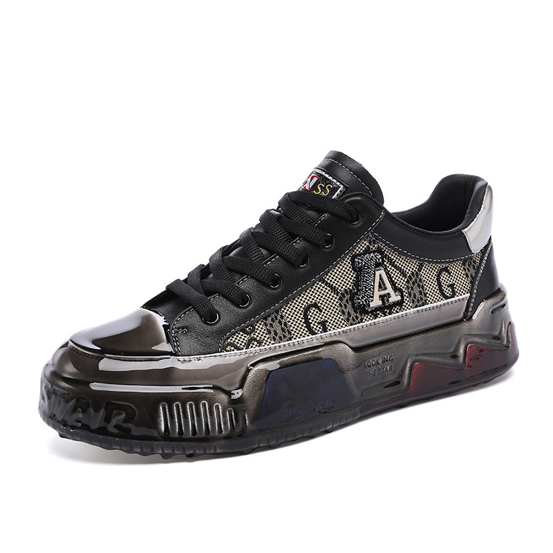 Мужские кроссовки для скейтбординга, увеличивающие рост, устойчивые к истиранию, дышащие, нескользящие, с низким верхом Devanro, Black
Мужские кроссовки для скейтбординга, увеличивающие рост, устойчивые к истиранию, дышащие, нескользящие, с низким верхом Devanro, Black