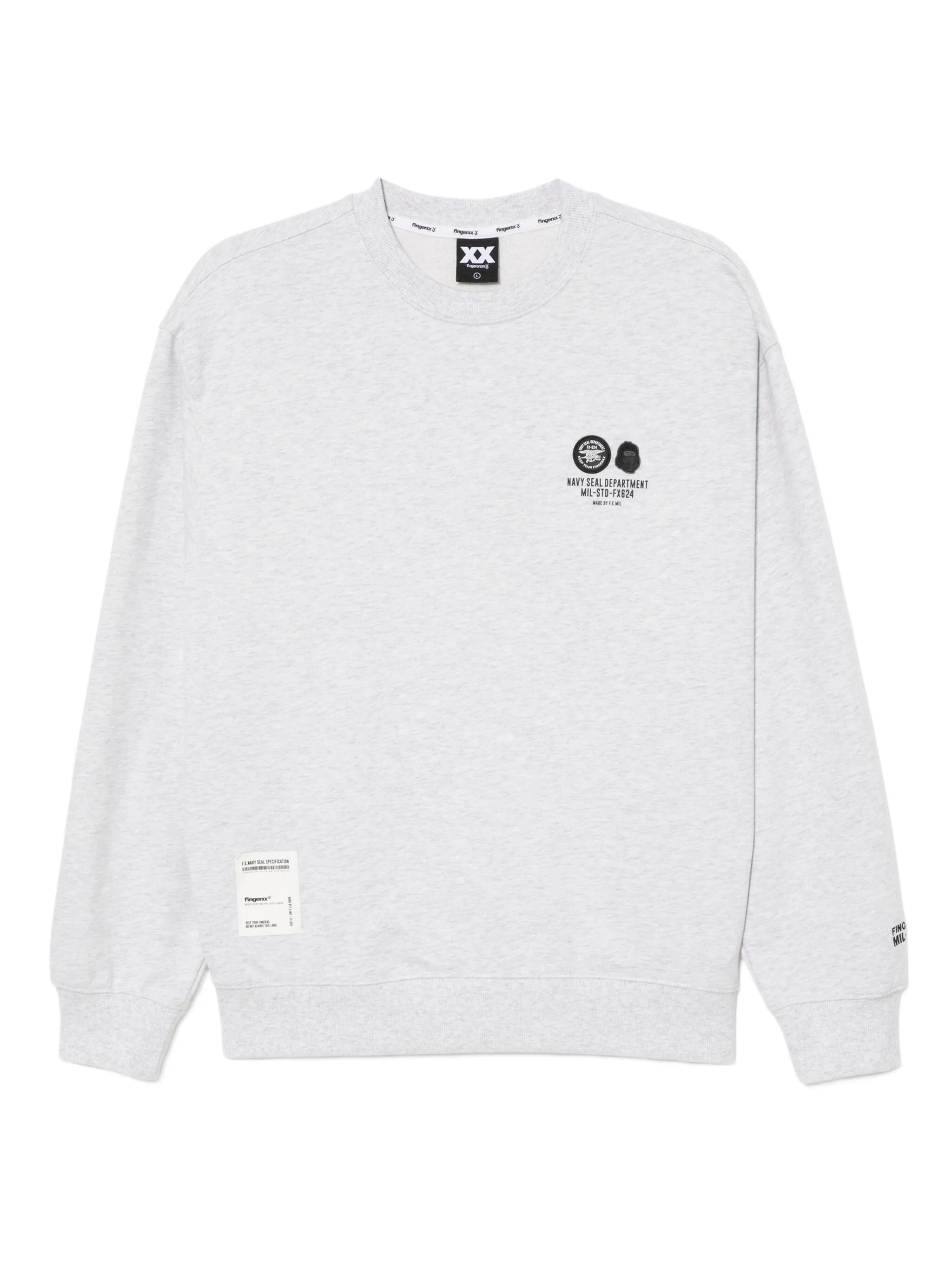 Толстовка Navy Seal Fingercroxx, серый
Толстовка Navy Seal Fingercroxx, серый