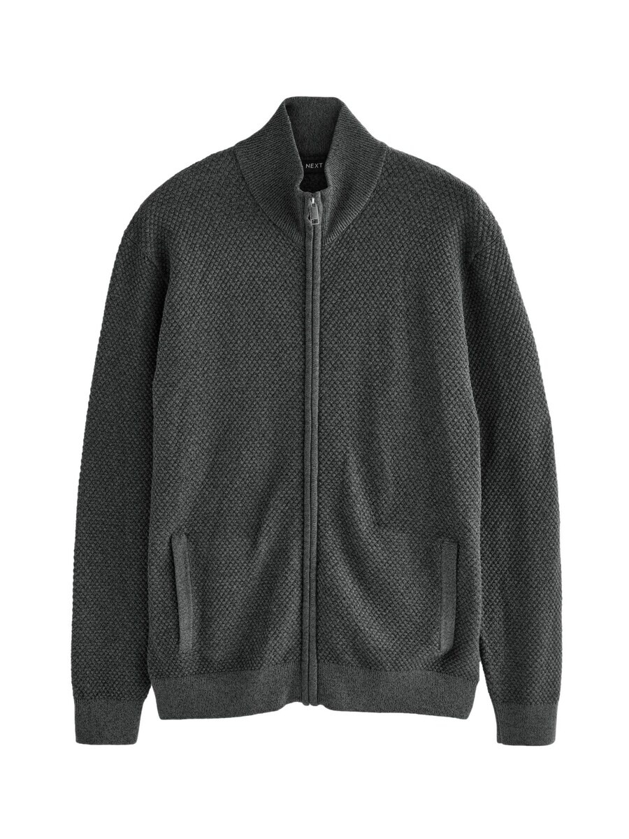 Вязаный кардиган Next Knit Cardigan, серый
Вязаный кардиган Next Knit Cardigan, серый