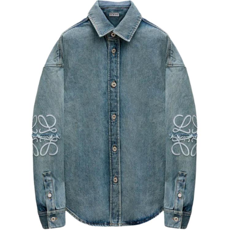 LOEWE Джимовая рубашка, Light Blue
LOEWE Джимовая рубашка, Light Blue