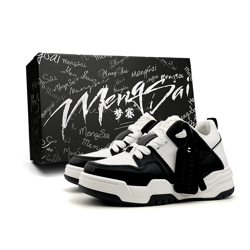 Износостойкие низкие мужские кроссовки для скейтбординга Coverage Mengsai, Black White
Износостойкие низкие мужские кроссовки для скейтбординга Coverage Mengsai, Black White