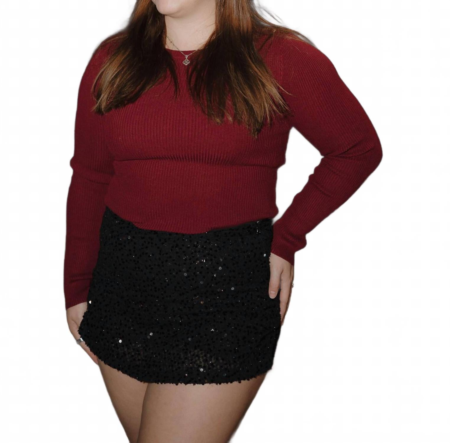 Блестящая мини-юбка-шорты Бруклин в черном цвете TCEC
Блестящая мини-юбка-шорты Бруклин в черном цвете TCEC