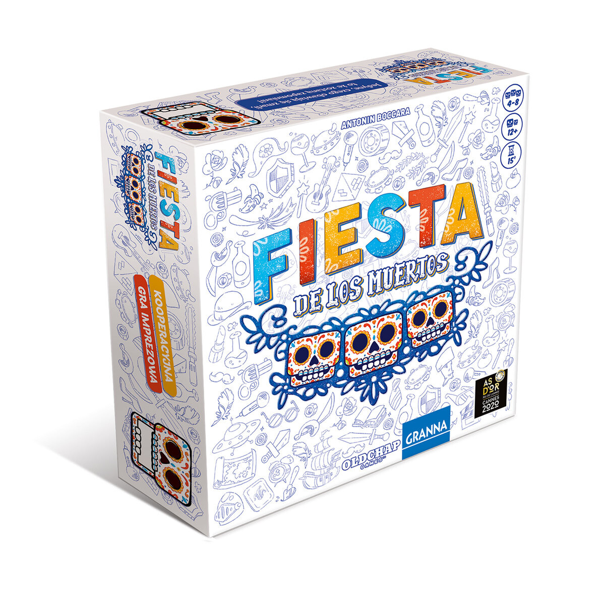 Fiesta de los Muertos, игра для вечеринок, Granna
Fiesta de los Muertos, игра для вечеринок, Granna