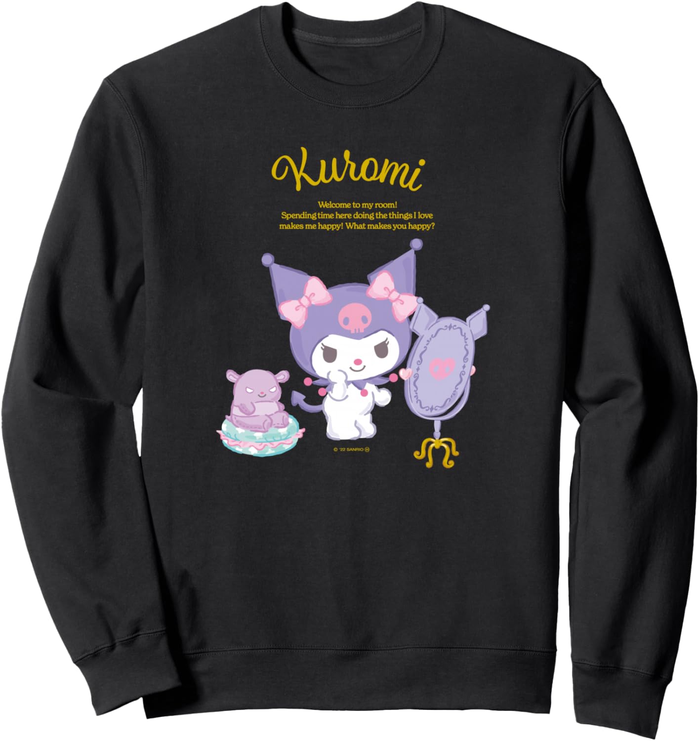 Толстовка Kromi Happy My Room Sanrio (Watanabe), черный
Толстовка Kromi Happy My Room Sanrio (Watanabe), черный