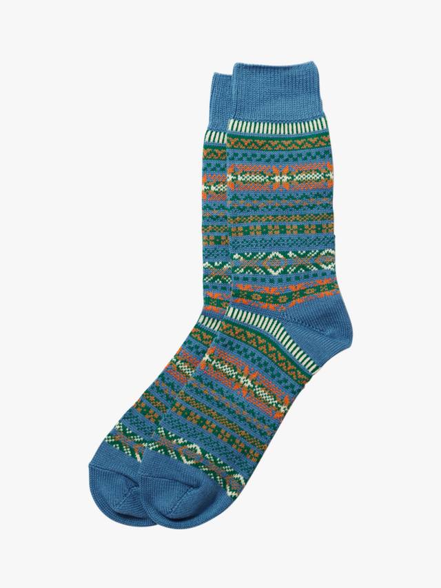 Носки fair isle ROTOTO, синий
Носки fair isle ROTOTO, синий