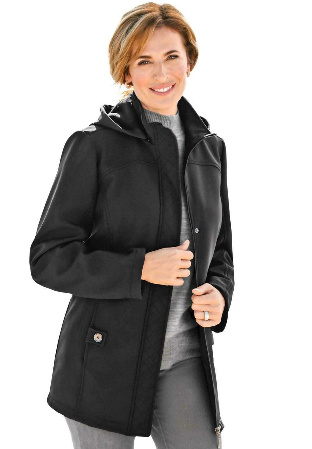 Короткое пальто GOLDNER, черный
Короткое пальто GOLDNER, черный