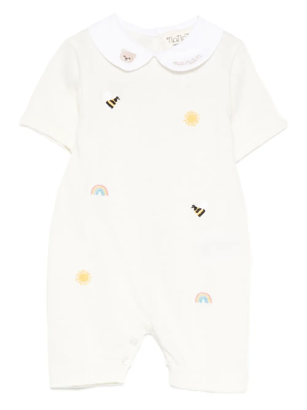 Ромпер с вышивкой Nanan, белый
Ромпер с вышивкой Nanan, белый