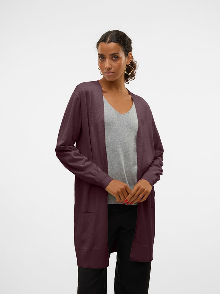 Кардиган цвета баклажана ONLY
Кардиган цвета баклажана ONLY