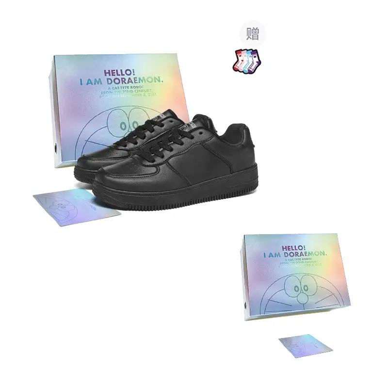 Doraemon Дораэмон Низкие скейтерские кроссовки унисекс Яркий черный, цвет Vibrant Black
Doraemon Дораэмон Низкие скейтерские кроссовки унисекс Яркий черный, цвет Vibrant Black