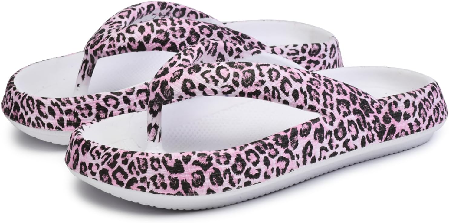 Шлепанцы FLIOZY с леопардовым принтом для женщин и мужчин, мягкие сандалии-подушки из ЭВА, нескользящая платформа, удобные вьетнамки для дома и улицы, большие размеры, цвета: хаки, серый, розовый и черный
Шлепанцы FLIOZY с леопардовым принтом для женщин и мужчин, мягкие сандалии-подушки из ЭВА, нескользящая платформа, удобные вьетнамки для дома и улицы, большие размеры, цвета: хаки, серый, розовый и черный